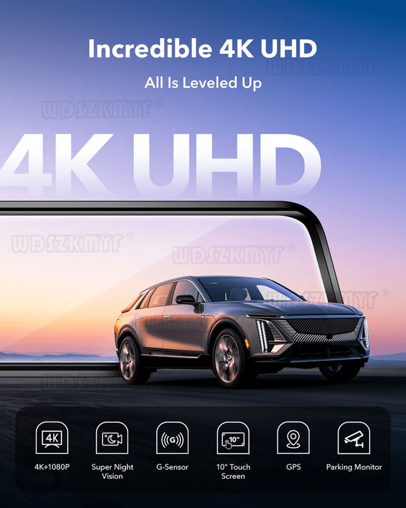 Best front and rear dash cam Australia