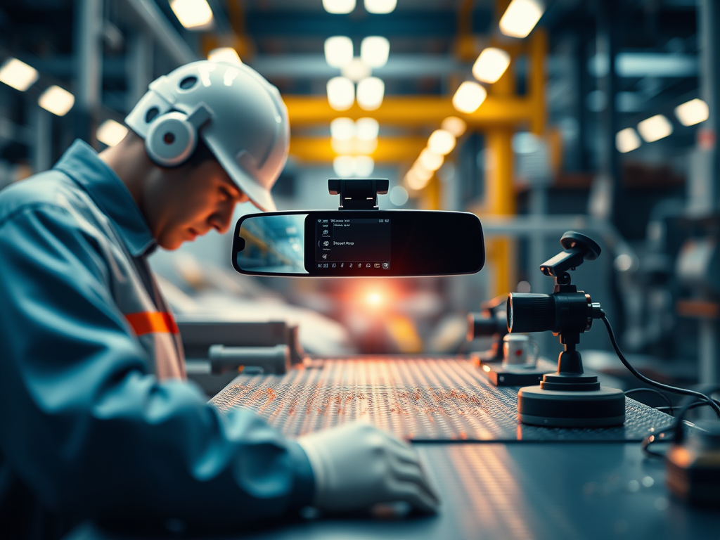 SpotCircle Dashcam reverse parking assistance